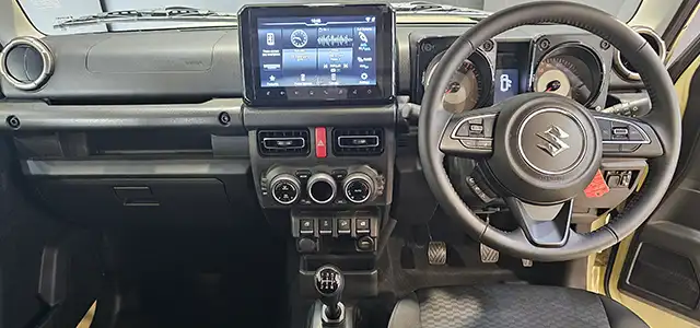 Jimny 5 Door interior