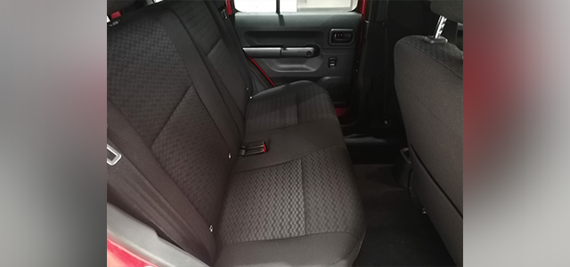 Suzuki Jimny 5-Door Rear Seats