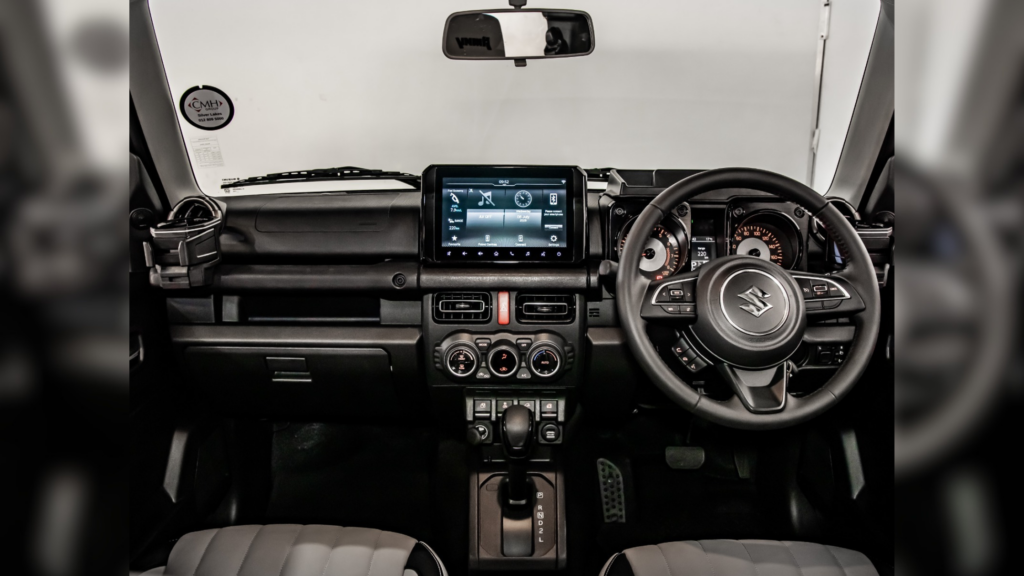 J-Wagon Black Inside Dash view